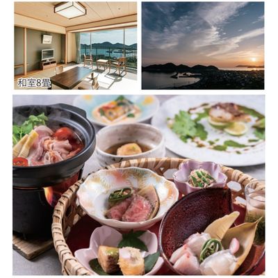 亀の井ホテル せとうち光 ペア宿泊券(1泊2食付き)